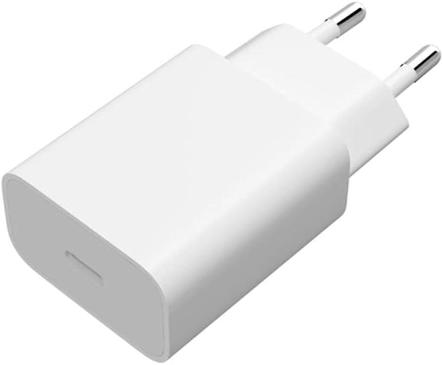 Cargador Xiaomi Mi Type-C, 20W, para teléfonos y tablets, blanco, 31569