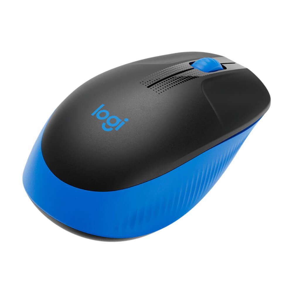 MOUSE INALAMBRICO LOGITECH M190 AZUL WIRELESS 2.4GHZ, 910-005903