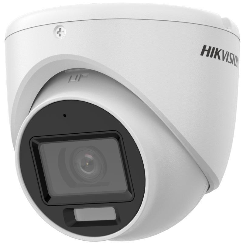 Camara Hikvision domo Smart Hybrid light 1080p IR 20 WL 20m 2.8mm metal, DS-2CE76D0T-EXLMF