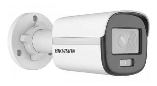 Camara Hikvision bala Colorvu 1080p Dual Light Audio LF2.8mm IP67 IR 20mt METAL, DS-2CE10DF0T-LPFS 2.8mm