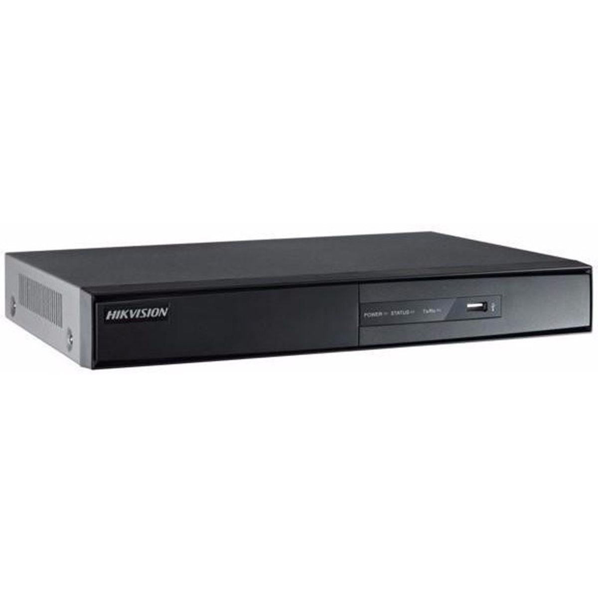DVR Hikvision AcuSense de 4 canales 1080p 1U, DS-7204HGHI-M1