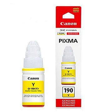 TINTA CANON 190 AMARILLO, GI 190Y
