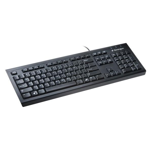Teclado alambrico kensigton antiderrame  For Life USB, K72444ES 