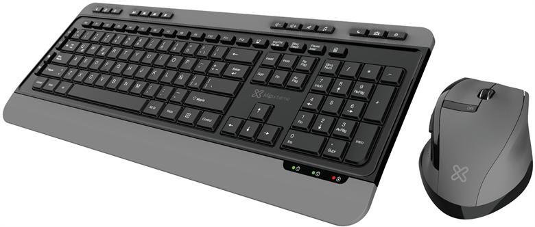 Teclado y Mouse inalambrico Klip Xtreme KBK 520