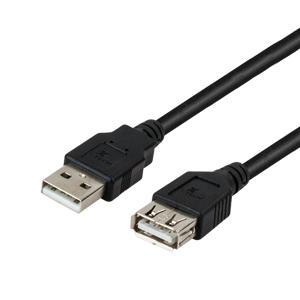 CABLE USB 2.0 A MACHO USB 2.0 A HEMBRA 1.8 METROS, XTC 301