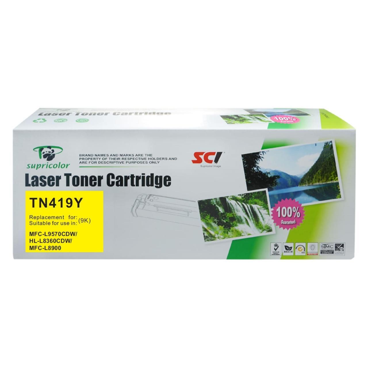 TONER BROTHER ALTERNATIVO TN-419Y AMARILLO, TN419Y